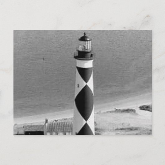 Cape Lookout Lighthouse Postkarte (Vorderseite)