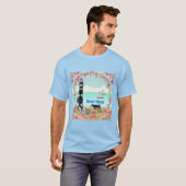 Cape Lookout Lighthouse T - Shirt (Vorne ganz)