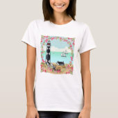 Cape Lookout Lighthouse T - Shirt (Vorderseite)