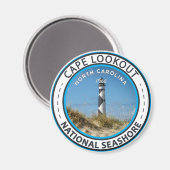 Cape Lookout National Seashore North Carolina Magnet (Vorderseite/Rückseite)