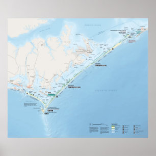 Cape Lookout National Seashore Poster