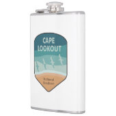 Cape Lookout National Seashore Seagulas Flachmann (Links)