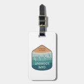 Cape Lookout National Seashore Seagulas Gepäckanhänger (Vorderseite vertikal)