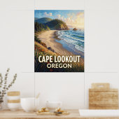 Cape Lookout State Park — Oregon Poster (Küche)