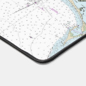 Cape Lookout to New River Nautical Chart 11543 Schreibtischunterlage (Ecke)