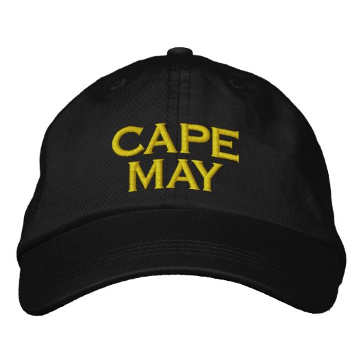 CAPE MAG NEW JERSEY HAT BESTICKTE BASEBALLKAPPE (Vorderseite)