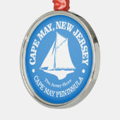 Cape May (Abseilbahn) Ornament Aus Metall (Links)