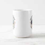 Cape May Beach Retro Vignette Kaffeetasse (Mittel)