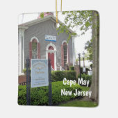 Cape May-Bühne Keramikornament (Links)