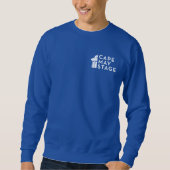 Cape May Bühne Logo Sweatshirt in Blue (Vorderseite)