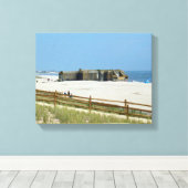 Cape May Bunker Leinwanddruck (Insitu (Holzboden))