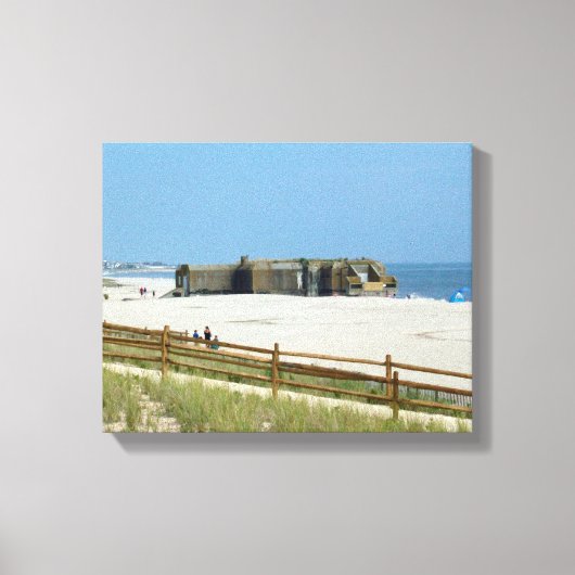 Cape May Bunker Leinwanddruck (Vorderseite)