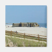 Cape May Bunker Magnet (Vorne)