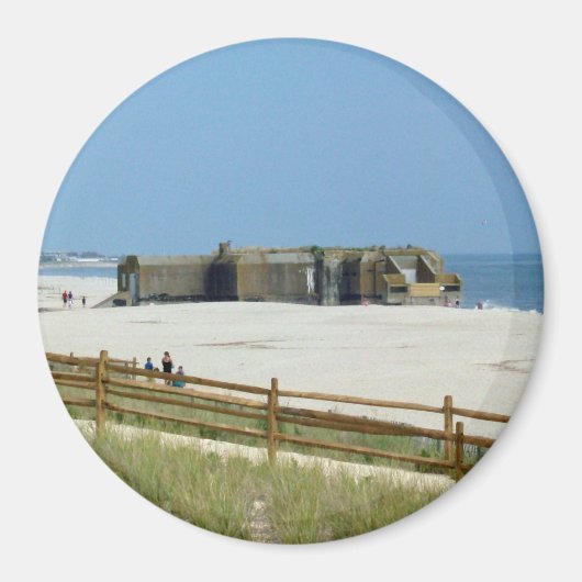 Cape May Bunker Magnet (Vorne)
