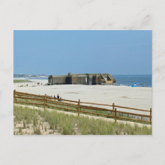 Cape May Bunker Postkarte (Vorderseite)