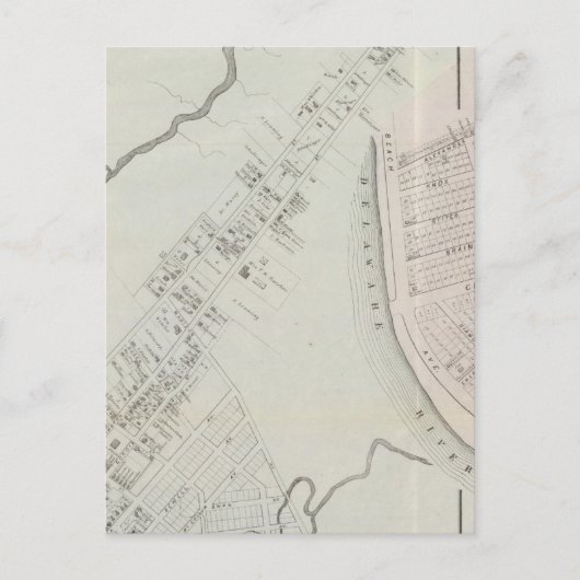 Cape May City and Sea Grove, New Jersey Postkarte (Vorderseite)