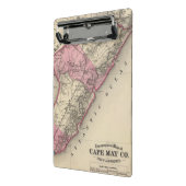Cape May County, NJ Mini Klemmbrett (Gewinkelt2)