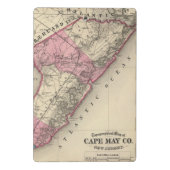 Cape May County, NJ Mini Klemmbrett (Rückseite)
