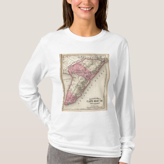 Cape May County, NJ T-Shirt (Vorderseite)