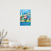 Cape May Druck Poster (Küche)