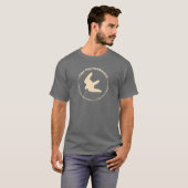 Cape May Hawkwatch - Logo vorne T-Shirt (Vorne ganz)