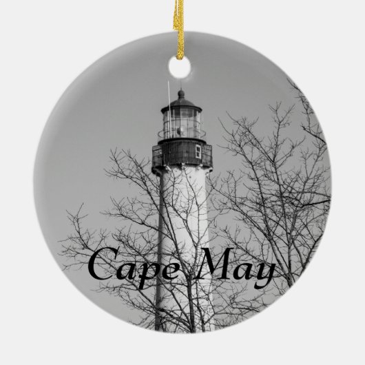 Cape May helles b/w Keramikornament (Hinten)
