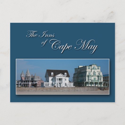Cape May Inns Postkarte (Vorderseite)