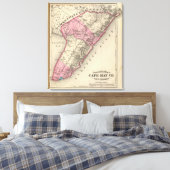 Cape May Landkreis, NJ Leinwanddruck (Insitu (Schlafzimmer))