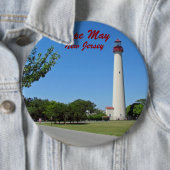 Cape May Leuchtturm Button (Beispiel)
