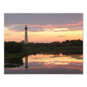 Cape May Leuchtturm-Foto-Druck Fotodruck
