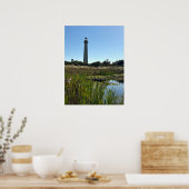Cape May Leuchtturm Foto Poster  (Küche)