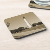 Cape May Leuchtturm Getränkeuntersetzer (Linke Seite)