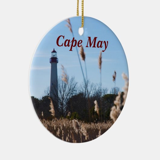 Cape May Leuchtturm Keramik Ornament (Rechts)