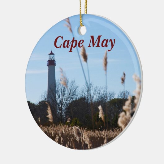 Cape May Leuchtturm Keramik Ornament (Links)