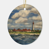 Cape May Leuchtturm Keramikornament (Links)