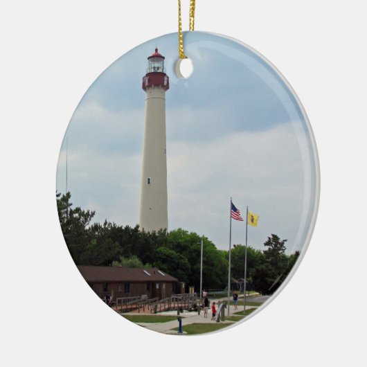 Cape May, Leuchtturm Keramikornament (Links)