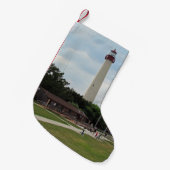 Cape May Leuchtturm Kleiner Weihnachtsstrumpf (Vorderansicht (hängend))