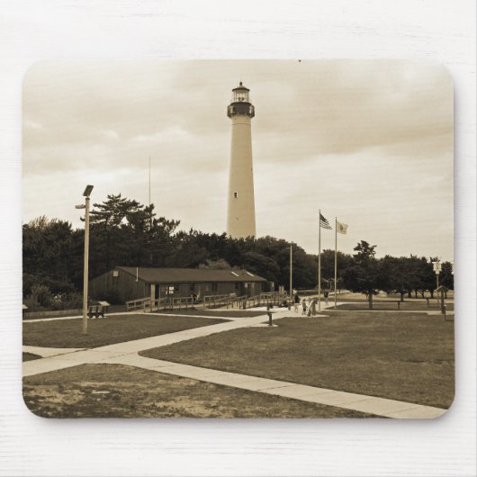 Cape May Leuchtturm Mousepad (Vorne)