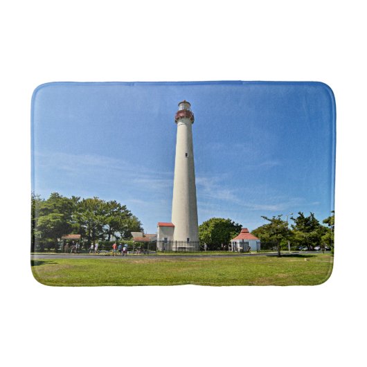 Cape May Leuchtturm, New-Jersey Bad-Matte Badematte (Vorderseite)
