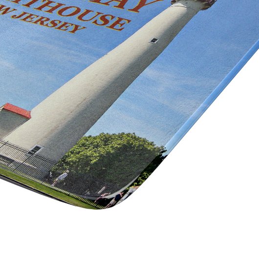 Cape May Leuchtturm-New-Jersey Schneidebrett (Ecke)