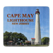 Cape May Leuchtturm-New-Jersey Schneidebrett (Vorderseite)