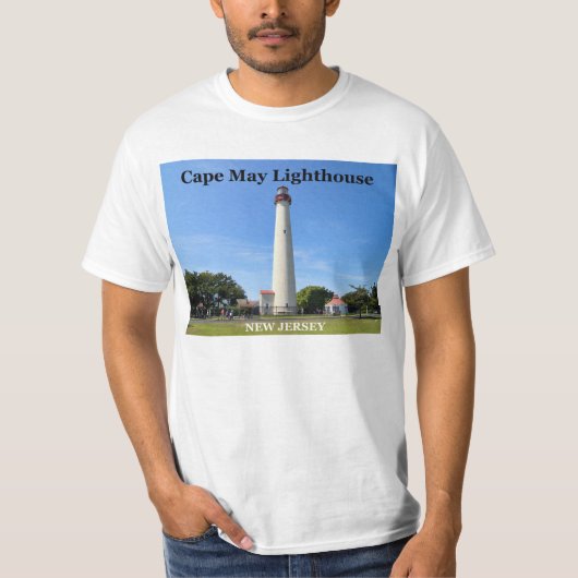 Cape May Leuchtturm, New-Jersey T - Shirt (Vorderseite)