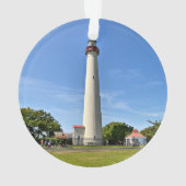 Cape May Leuchtturm, New-Jersey Verzierung Ornament (Rückseite)