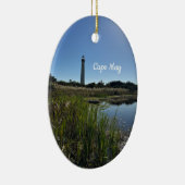 Cape May Leuchtturm-Ornament Keramik Ornament (Rechts)