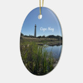 Cape May Leuchtturm-Ornament Keramik Ornament (Links)