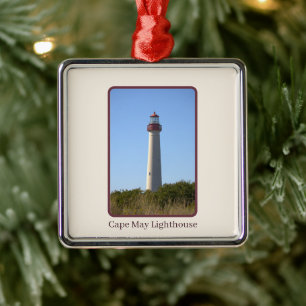 Cape May Leuchtturm-Ornament Ornament Aus Metall