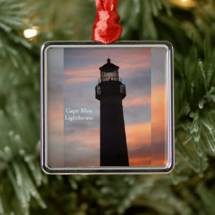 Cape May Leuchtturm-Ornament Ornament Aus Metall