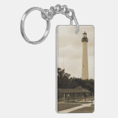 Cape May Leuchtturm Schlüsselanhänger (Vorderseite links)