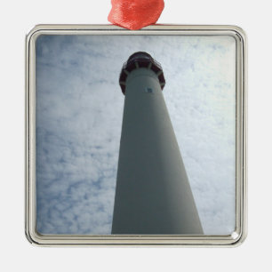 Cape May, Leuchtturm Silbernes Ornament