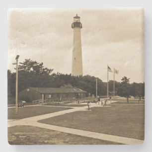 Cape May Leuchtturm Steinuntersetzer